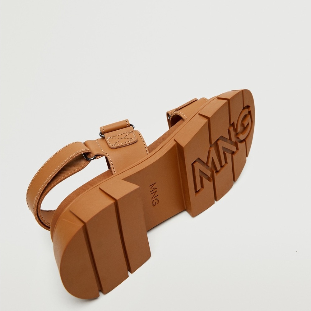 Mango Chunky Tan Women's Sandals - Picture 5 of 5
